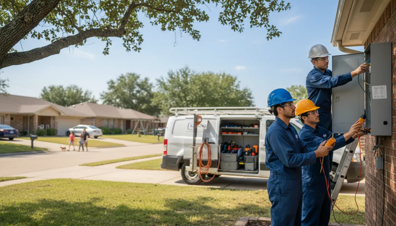 Certified electrician providing emergency electrical services in Saint Petersburg, PA